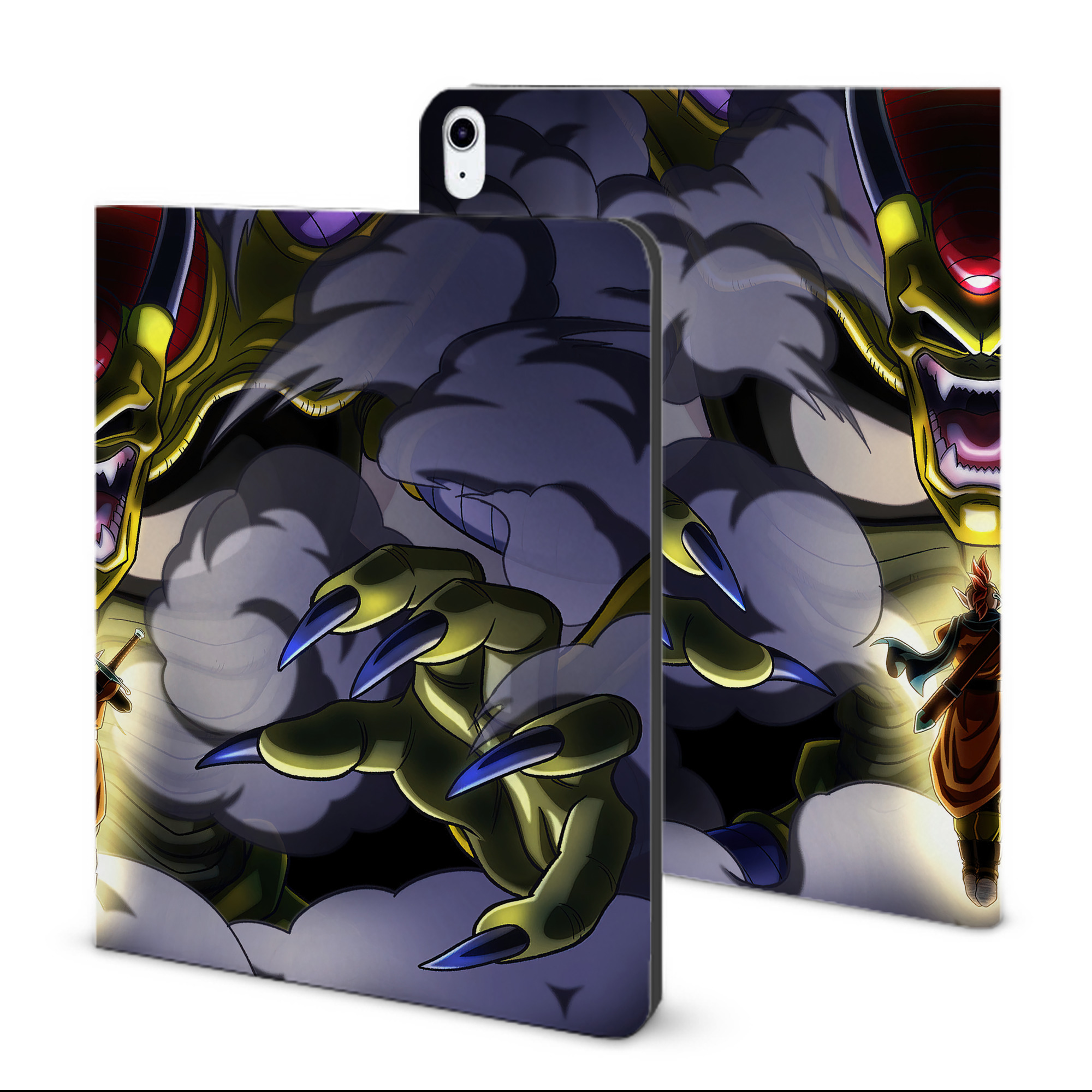 （画像用） ドラゴンボール DRAGON BALL IPad ケース ブック型 PUレザー TPU 耐衝撃 軽量 薄型 ペン収納なし 全面保護 IPad 各モデル対応